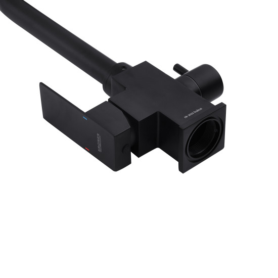 Кухонный смеситель с подключением к фильтру Kroner KRP Edelstahl Kubus-SCH03810 (CV027939)