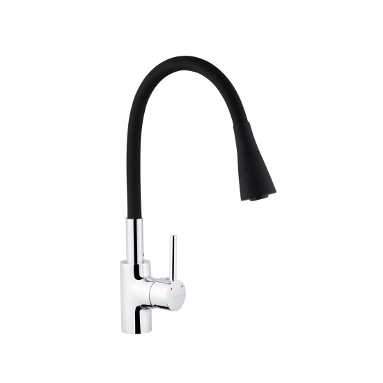Кухонный смеситель Kroner KRP Kuche - C031BLK (CV024338)