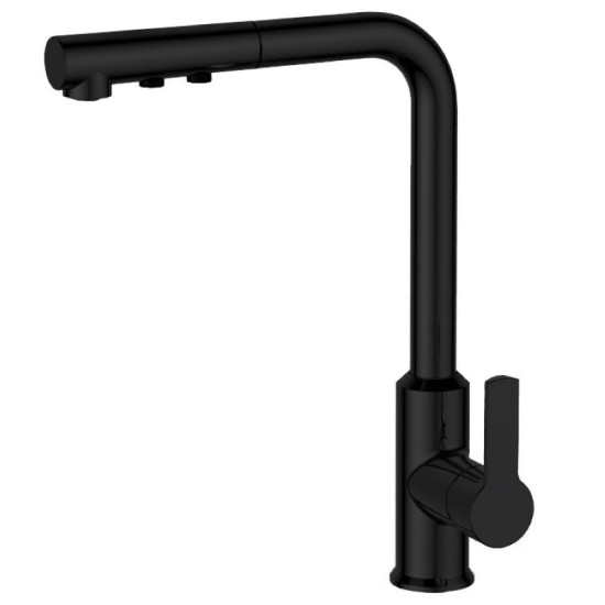 Кухонний змішувач з висувним виливом Volle Bravo M 1550.110204 de la noche