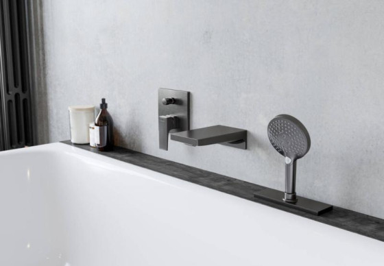 Лійка для ручного душу Hansgrohe Raindance Select S 120 3jet 26530670 чорний матовий