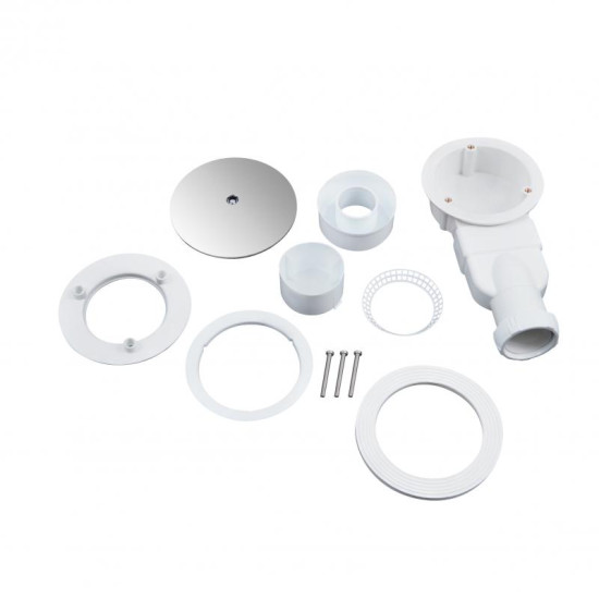 Душевая кабина Qtap Capricorn CRM1099SC6 Clear 2020x900x900 мм + поддон Tern 309912C 90x90x12 см с сифоном