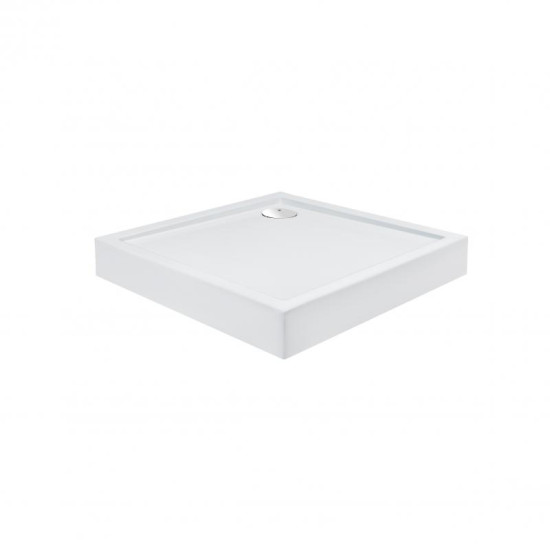 Душевая кабина Qtap Presto CRM1088SP5 Pear 1970x800x800 мм + поддон Tern 308812C 80x80x12 см с сифоном
