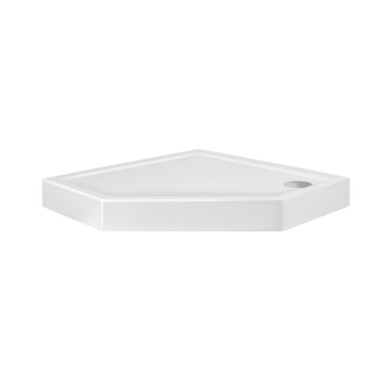 Душевая кабина Qtap Scorpio CRM10995-AC6 Clear 2120x900x900 мм + поддон Diamond 309912 90x90x12 см с сифоном