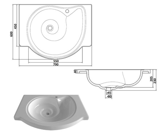 Раковина Snail Наутилус 101A100