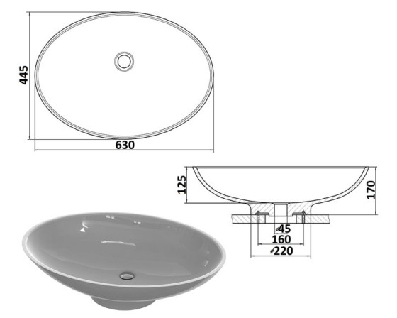 Раковина Snail Ника 103A100
