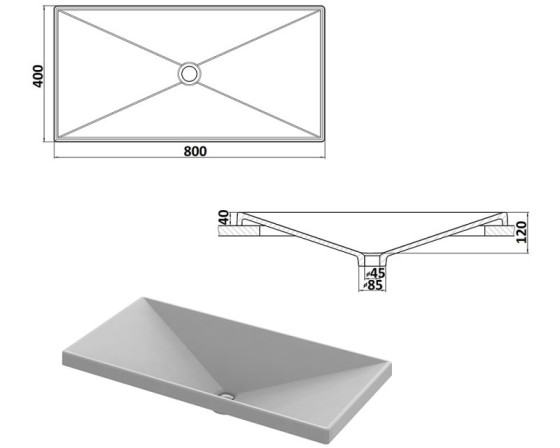 Раковина Snail Вега 115A100