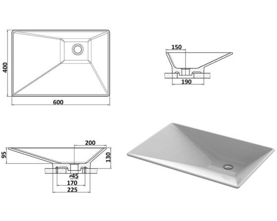 Раковина Snail Капелла L 119A100
