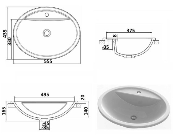 Раковина Snail Омега 151A100