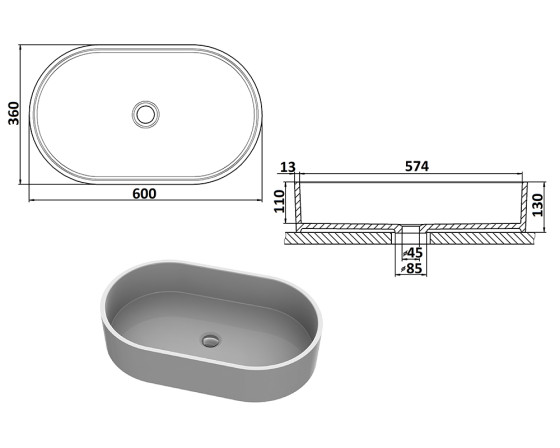 Раковина Snail Лиана 172A100