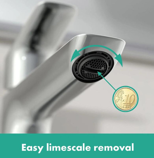 Змішувач для раковини Hansgrohe Logis 110 Fine push-open71252000