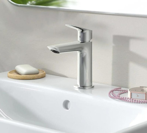 Змішувач для раковини Hansgrohe Logis 110 Fine push-open71252000