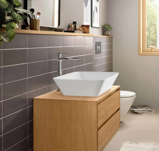 Змішувач для раковини Hansgrohe Rebris E 240 CoolStart 72583000
