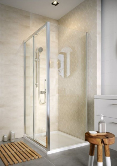Душова кабіна Cersanit Zip 120x90 S154-004 прозоре скло без піддона
