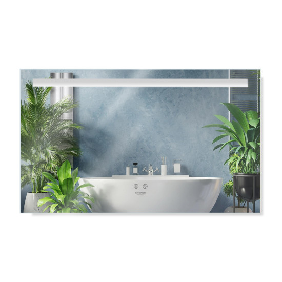 Дзеркало Kroner KRP Spiegel HR5 - 8060 з LED-підсвічуванням та антизапітнінням (CV030037)