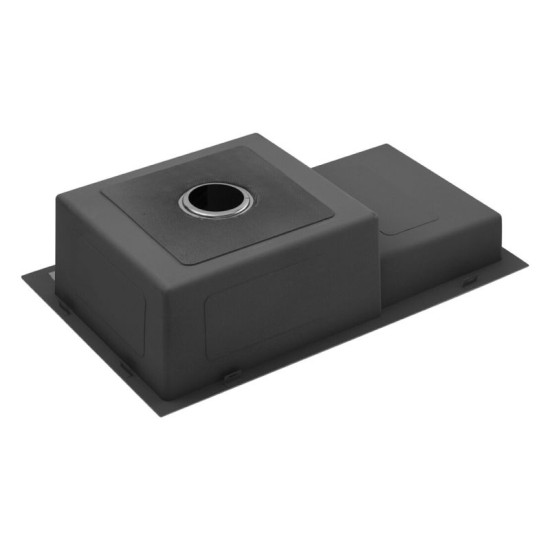 Кухонная мойка Kroner KRP PVD Schwarze - 7848RHM (3,0/1,0 мм)(CV030024)