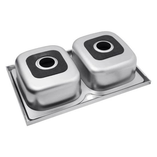 Кухонная мойка Kroner KRP Satin-5080Z (0,8 мм)(CV022822)