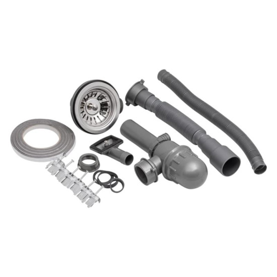 Кухонная мойка Kroner KRP Satin-5080Z (0,8 мм)(CV022822)