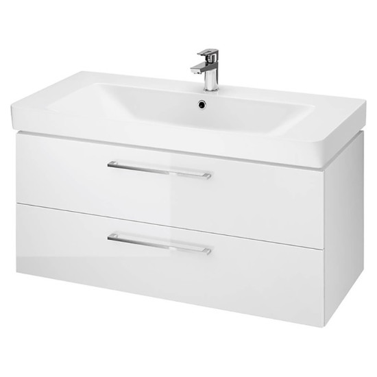 Тумба с раковиной Cersanit Lara S801-364 белый