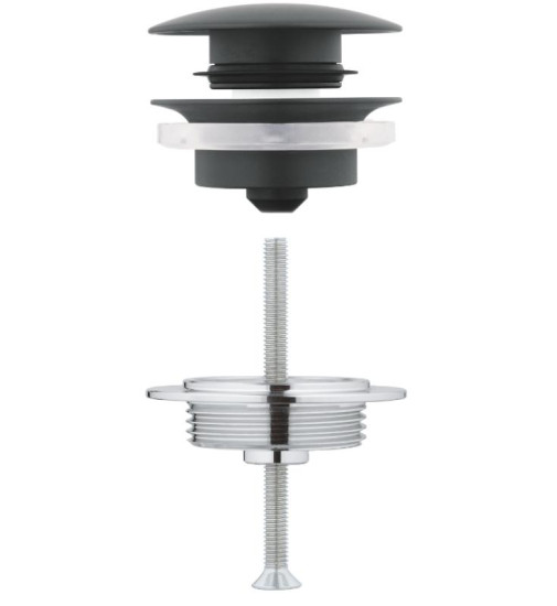 Змішувач для раковини Grohe QuickFix Start (235752432) чорний матовий