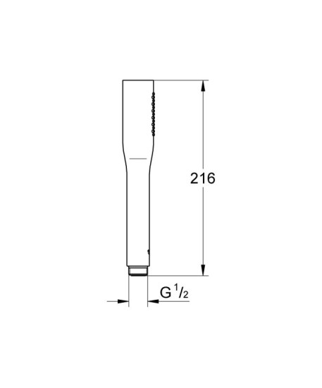 Лейка для ручного душа Grohe Vitalio Get Stick (27458000)