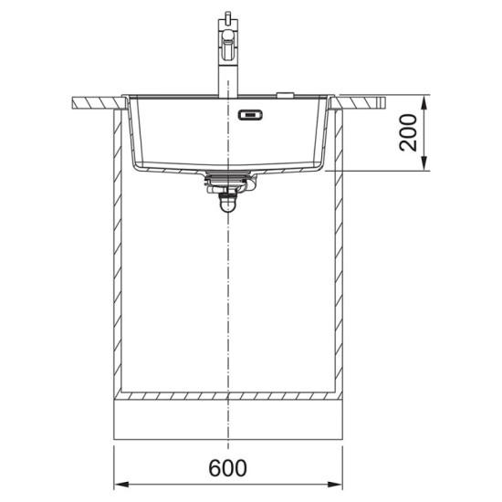 Кухонная мойка Franke MRG 610-52 TL миндаль (114.0668.818)