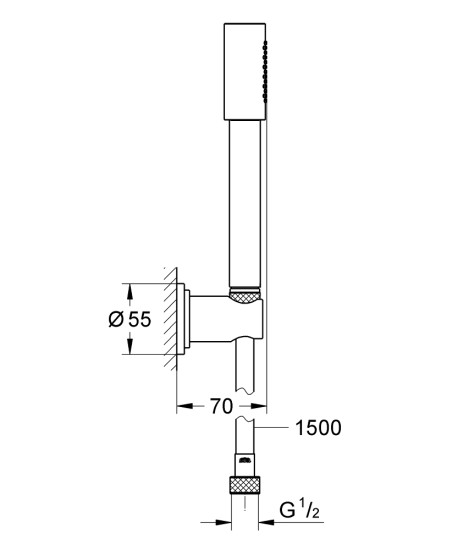 Душовий гарнітур Grohe Sena 28348000