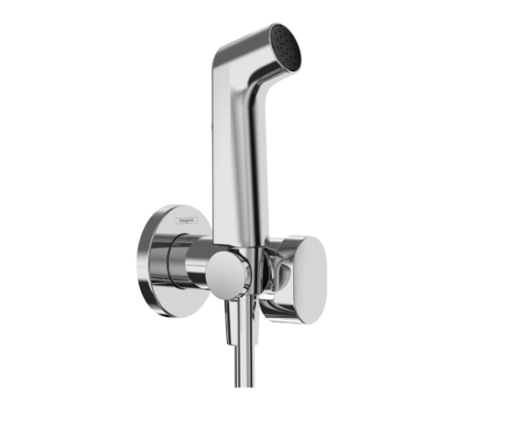 Гігіенічний душ зі змішувачем Hansgrohe Bidette 1jet S, хром (29232000)