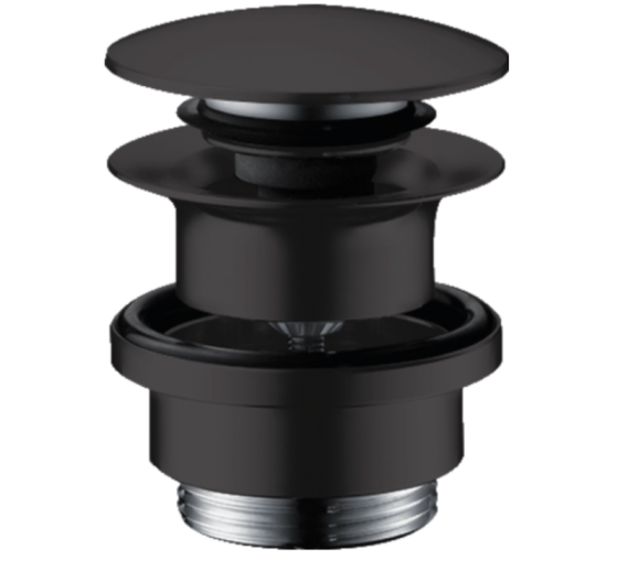 Донный клапан Hansgrohe 50100670 черный матовый