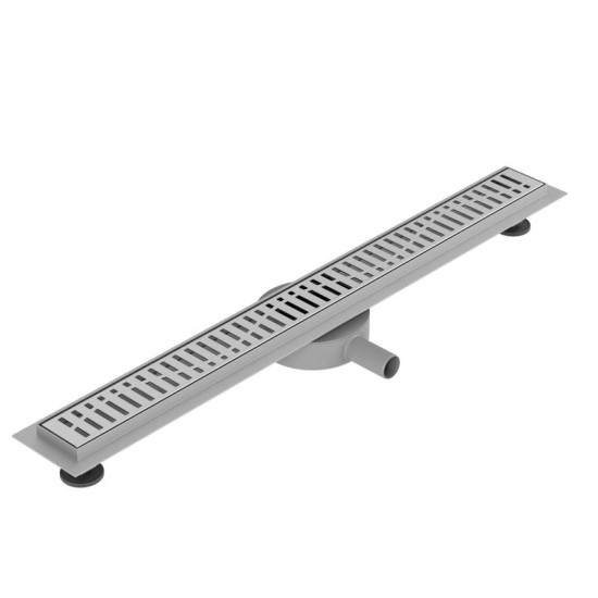 Линейный трап Volle MASTER LINEA Capri 600 с решеткой cepillado cromo 9046.210114