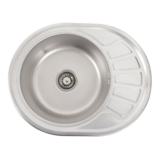 Кухонная мойка Platinum 5745 Декор (0,8/180 мм)