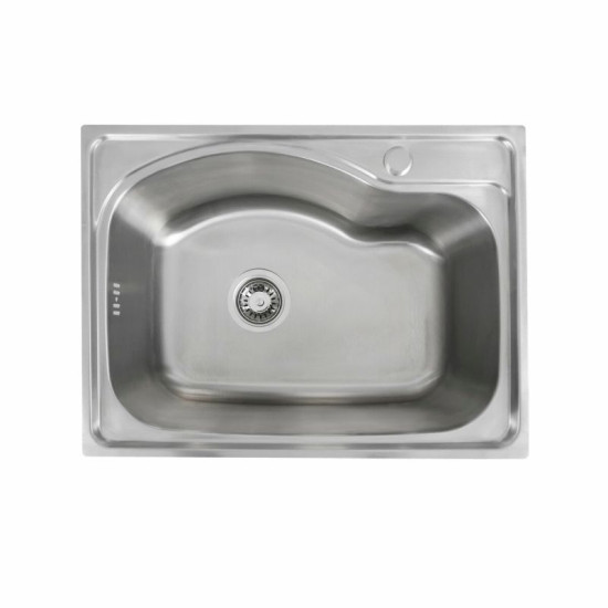 Кухонная мойка Platinum 5843 Сатин (0,6/210 mm)