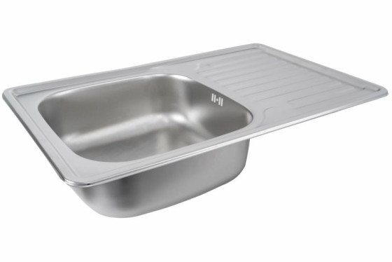 Кухонная мойка Platinum 7850 Сатин (0,8/180 мм)