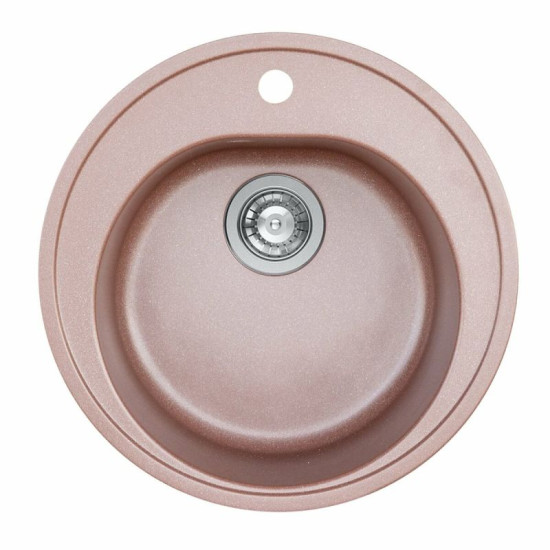 Кухонная мойка Platinum 510 LUNA матовая Мокко