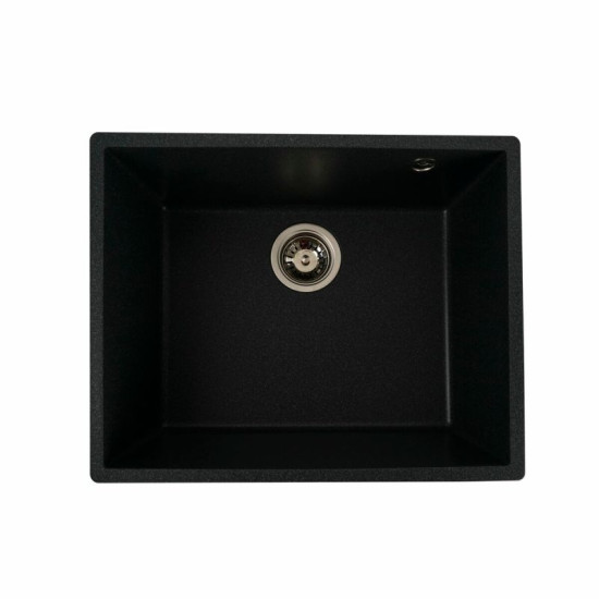 Кухонная мойка Platinum 5444 OASIS матовая Антрацит