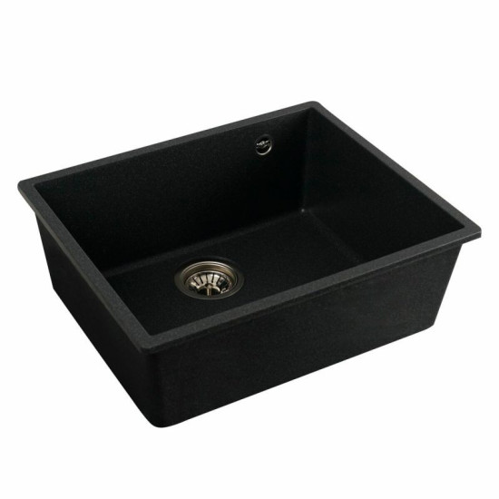 Кухонная мойка Platinum 5444 OASIS матовая Антрацит