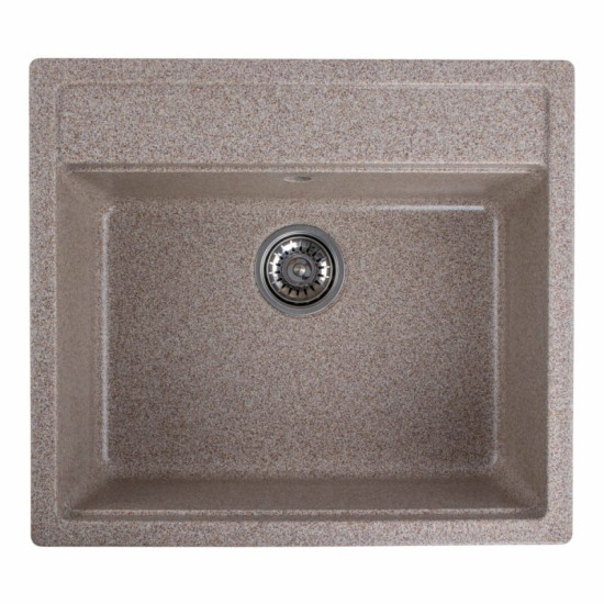 Кухонная мойка Platinum 5751 NIKA глянец Карамель