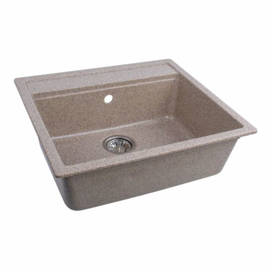 Кухонная мойка Platinum 5751 NIKA глянец Карамель