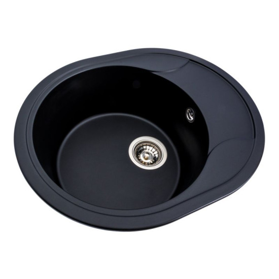 Кухонная мойка Platinum 5847 ONYX матовая Чорная