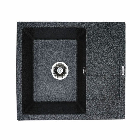 Кухонная мойка Platinum 5851 ARIA матовая Графит