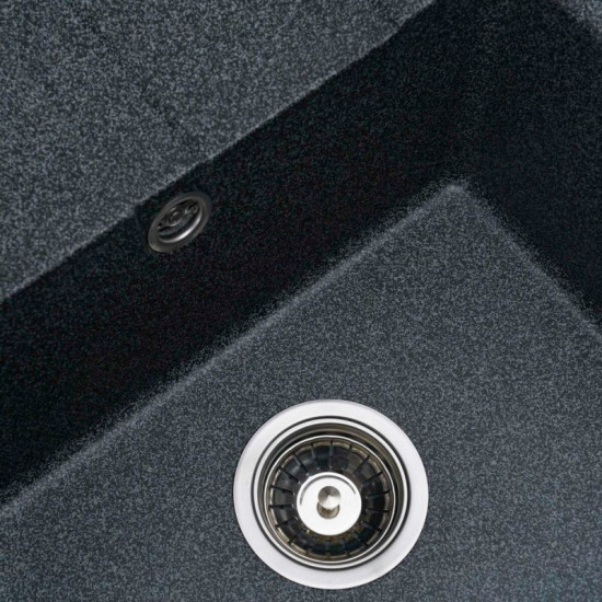 Кухонная мойка Platinum 5851 ARIA матовая Графит