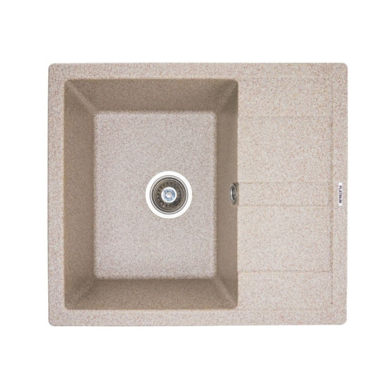 Кухонная мойка Platinum 5851 ARIA матовая Карамель