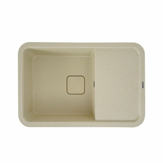 Кухонная мойка Platinum 7850 CUBE матовая Песок