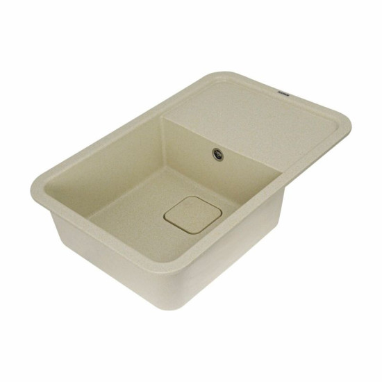 Кухонная мойка Platinum 7850 CUBE матовая Песок