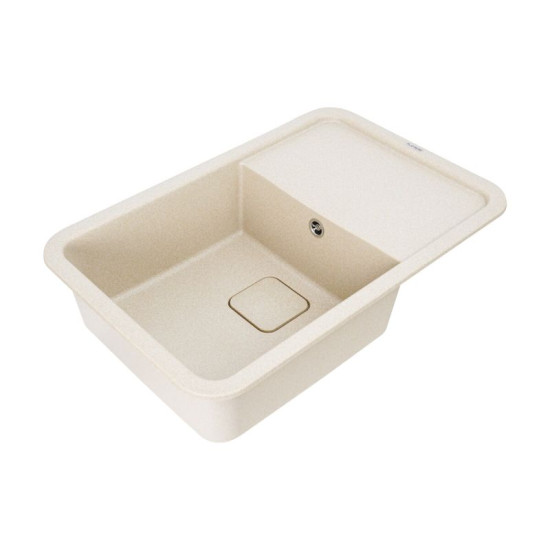 Кухонная мойка Platinum 7850 CUBE матовая Сафари