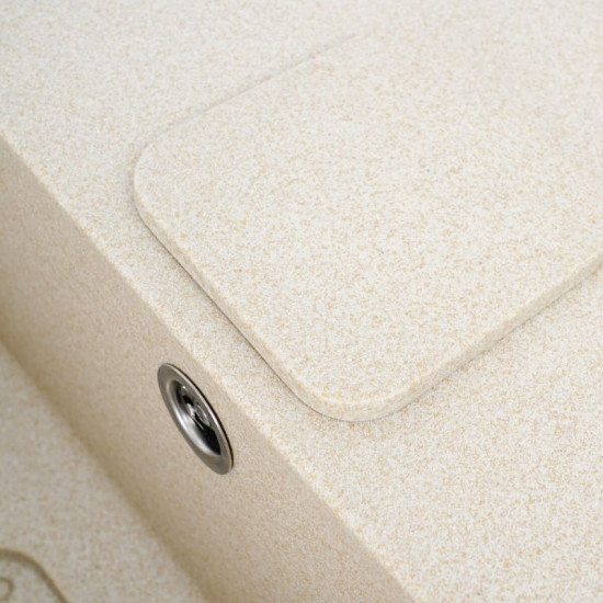 Кухонная мойка Platinum 7850 CUBE матовая Сафари