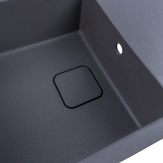 Кухонная мойка Valeso 7850 CUBE матовая Серый муссон