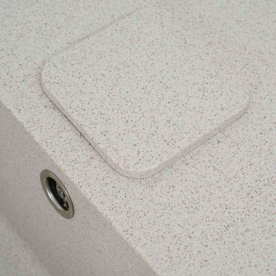 Кухонная мойка Valeso 7850 CUBE матовая Топаз