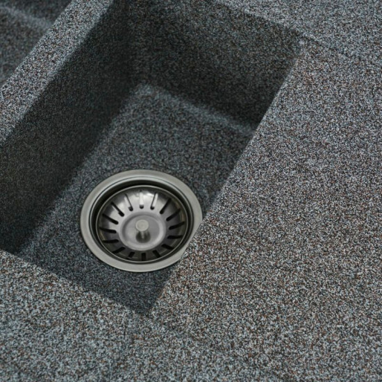 Кухонная мойка Platinum 7850W TOSKANA матовая Микс
