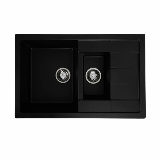 Кухонная мойка Valeso 7850W TOSKANA матовая Чорная