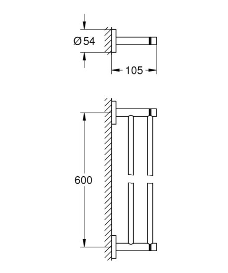 Держатель для полотенец Grohe Start 41203000